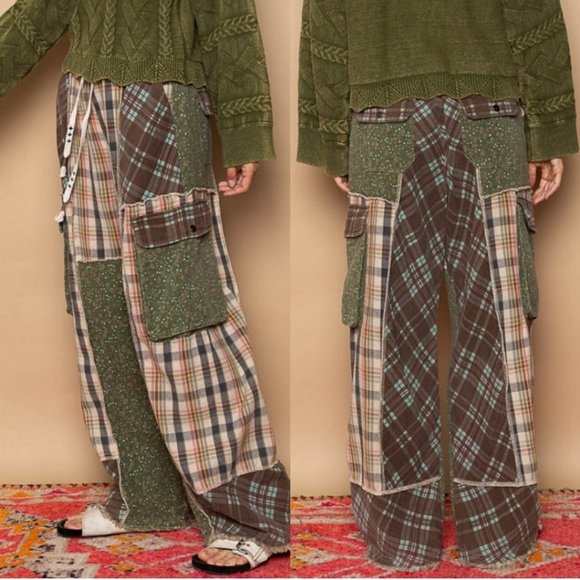 28106 POL Patchwork Pants - Picture 6 of 6